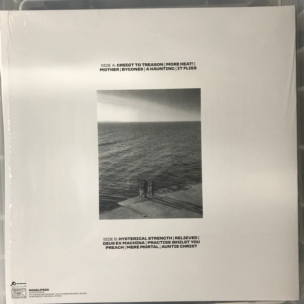 Image of Back Cover of 5015307C: LP - DEADLETTER, Hysterical Strength (So Recordings; SOAKLP520, UK 2024, Gatefold, With Poster, Transparent Red Vinyl) Still in hype stickered shrinkwrap.  EX/VG+