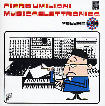 Image of Front Cover of 3925068E: 2xLP - PIERO UMILIANI, Musicaelettronica Volume Uno (Easy Tempo; ET 930 DLP, Italy 2000, Gatefold)   VG+/VG+