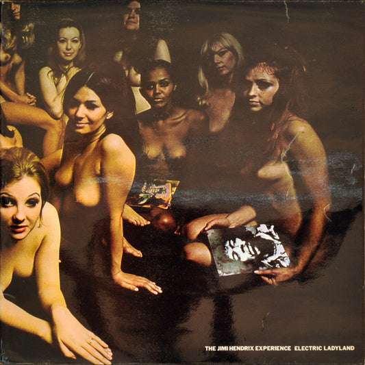 Image of Front Cover of 2xLP - VG/EX - THE JIMI HENDRIX EXPERIENCE, Electric Ladyland (Track Record; 2657 001, UK 1972 Reissue, Laminated Gatefold Sleeve With White Text Inside Sleeve, Stereo, Autocoupled), Super glossy clean discs to the point of looking unplayed, Clean labels, Vinyl has been transferred to Mofi inners. Sleeve has some light scratchy marks and some mottled marks to laminate, Slightly sun faded spine, Nice copy. ,  - 1316388C