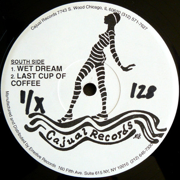 Image of Back Cover of 12" - /VG - CAJMERE FEATURING DERRICK CARTER, Dreaming EP (Cajual Records; CAJ 203, US 1992, Generic), one or two scuffs - strong VG,  - 2646130S