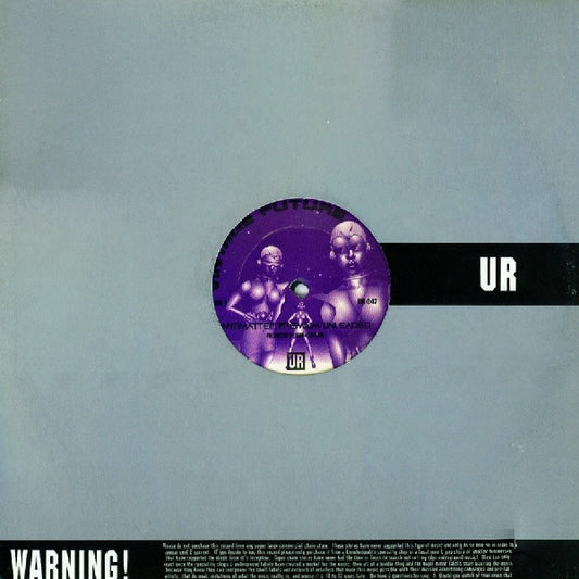 Image of Front Cover of 12" - VG/G+ - VINTAGE FUTURE, Antimatter Premium Unleaded / Frequency Snowstorm (Underground Resistance ; UR-047, US 1998, Company Sleeve), Light marks only, plays VG/VG+.,  - 3446361S
