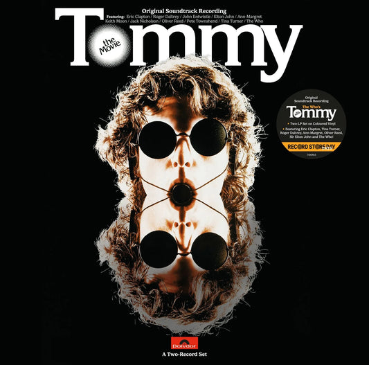 Image of Front Cover of 2xLP - NEW/NEW - THE WHO, Tommy OST (UMR/Polydor; 7510615, UK 2025 Reissue, Gatefold, 2 Inners, RSD 2025, Stereo, Coloured Vinyl), , This year s offering for Record Store Day by The Who is the original soundtrack album used in the 1975 Tommy film.The film is based on the original studio album that was released by The Who in 1969.Pete Townshend oversaw the production of this double-LP recording that returned the music to its rock roots and features guests such as Sir Elton John, Ann