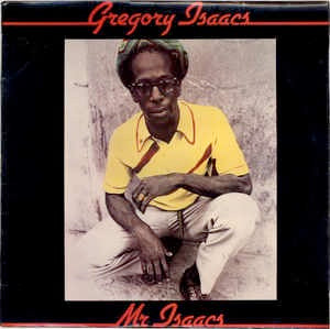 Image of Front Cover of 5044170S: LP - GREGORY ISAACS, Mr. Isaacs (D.E.B. Music; DEBLP 04, UK 1978, Laminated Sleeve) Creasing on sleeve.  VG/VG