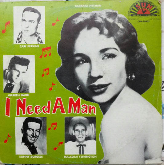 Image of Front Cover of 1045148S: 10" - VARIOUS, I Need A Man (Sun; CFM/40002, Italy 1982, Pasteback Sleeve) Creasing, edge wear, ring wear.  VG/VG+