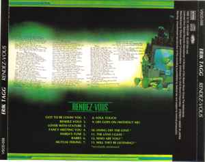 Image of Back Cover of CD - VG+/EX - ERIK TAGG, Rendez Vous (C leste; LXCY-6244, Japan 2007), ,  - 1035079E