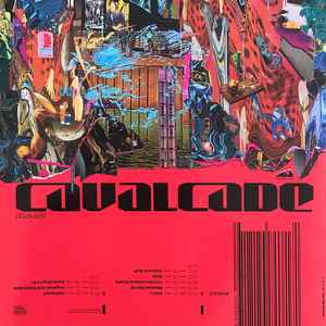 Image of Back Cover of LP - EX/EX - BLACK MIDI, Cavalcade (Rough Trade; RT0212LP, UK, Europe & Japan 2021, Gatefold, With Green single-sided Flexi disc feat a cover of Taylor Swift's Love Story), ,  - 4346271S