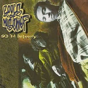Image of Front Cover of LP - G+/G - SOULS OF MISCHIEF, 93 'til Infinity (Jive; HIP 138, UK 1993, Inner), Heavy edge wear/creasing to sleeve. Disc has lots of marks but plays surprisingly well.,  - 3516465C