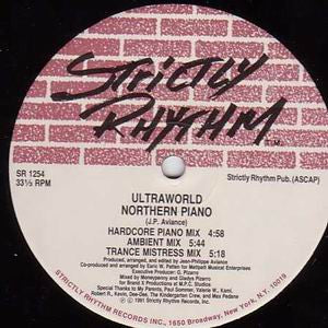 Image of Back Cover of 12" - /VG - ULTRAWORLD, Life After Death / Northern Piano (Strictly Rhythm; SR 1254, US 1991, Plain Sleeve, Inner), Vinyl Slightly Warped,  - 1746089S
