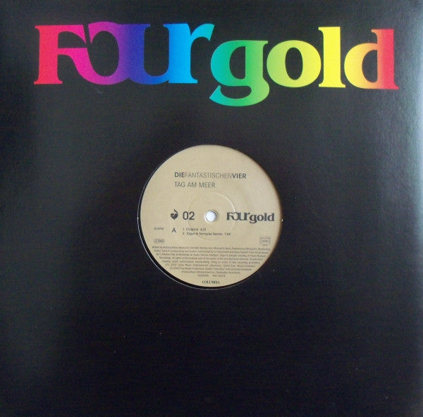 Image of Front Cover of LP - VG/G+ - DIE FANTASTISCHEN VIER, Tag Am Meer (Four Music; FOR 1002 6, Germany 2000 Reissue), ,  - 1025182E