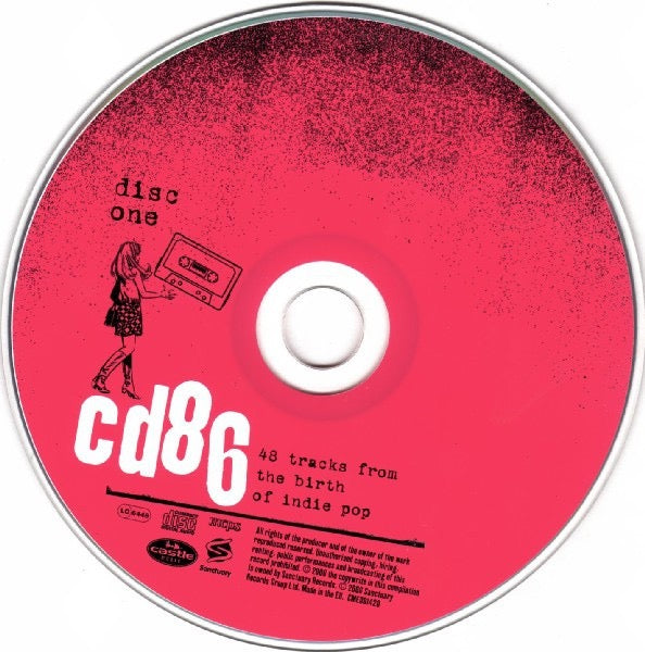 Image of Label Cover of 2xCD - VG+/VG - VARIOUS, CD86 (48 Tracks From The Birth Of Indie Pop) (Castle Music; CMEDD1420, UK 2006, Double CD Case), ,  - 2716471C