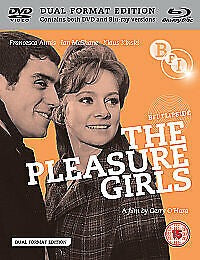 Image of Front Cover of 2535237E: 2xBlu-Ray - GERRY O'HARA, The Pleasure Girls (BFI; BFIB1086, UK , Booklet, DVD + Blu ray)   VG+/VG+