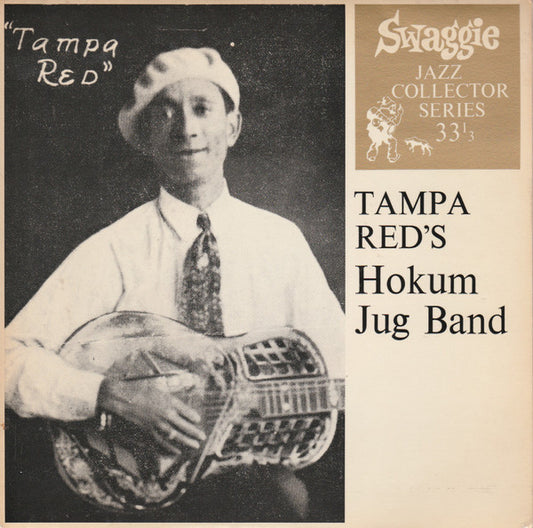 Image of Front Cover of 1115073C: 7" - TAMPA RED'S HOKUM JUG BAND, Tampa Red's Hokum Jug Band (Swaggie Records; JCS-33760, Australia 1960s, Laminated Flipback Sleeve) Sleeve a little age discoloured.  VG/VG+