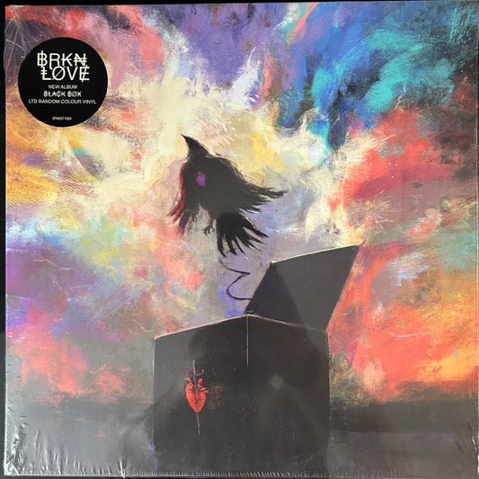 Image of Front Cover of 1125206E: LP - BRKN LOVE, Black Box (Spinefarm Records ; SPINE871869, Czech Republic & Slovakia 2022, Insert, White Vinyl With Red And Blue Splatter) Strong VG+, Still In Stickered Shrinkwrap  EX/VG+