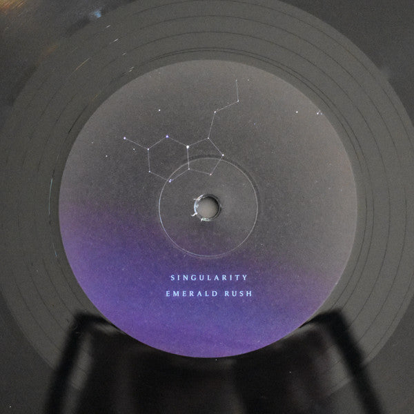 Image of Label Cover of 2xLP - VG/EX - JON HOPKINS, Singularity (Domino; WIGLP352, UK, Europe & US 2018, Gatefold, 180 Gram Vinyl), Discs seem unplayed, sleeve has storage crease along bottom L corner and spine, Singularity marks the fifth album from the UK electronic producer and composer and the follow up to 2013’s Mercury Prize nominated Immunity.Singularity explores the dissonance between dystopian urbanity and the green forest. It is a journey that returns to where it began – from the opening note of