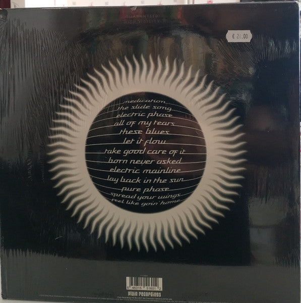 Image of Back Cover of 2xLP - EX/EX - SPIRITUALIZED ELECTRIC MAINLINE, Pure Phase (Plain Recordings; plain160, US 2011 Reissue, 2 Inners, 180 Gram Vinyl), Still In Stickered Shrinkwrap,  - 2226234E