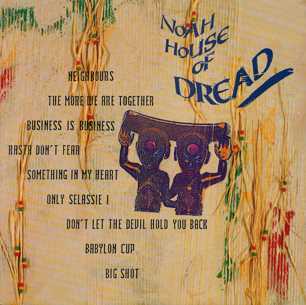 Image of Front Cover of 1115233C: LP - NOAH HOUSE OF DREAD, Heart 2 (Noah Records; HEART 2, UK 1988)   VG+/VG+