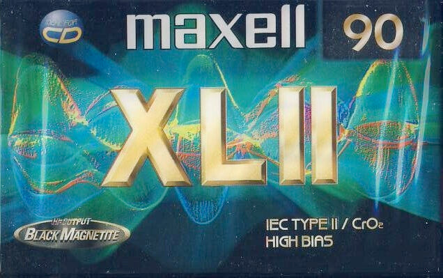 Image of Front Cover of 1125350E: Cassette - BLANK CASSETTE, Maxell Metal CD 90 - Sealed (Maxell; ,  , IEC Type IV / Metal Position)   M/M