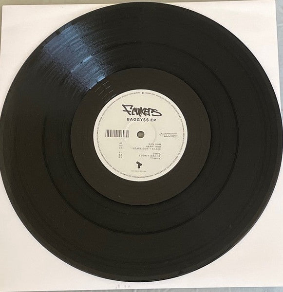 Image of Label Cover of 12" - NEW/NEW - FCUKERS, Baggy$$ EP (Technicolour; TCLR060, UK 2024, Plain Sleeve), , A1 Bon Bon . Vocals   Troy Moorer3:30A2 Heart Dub	2:31A3 Homie Dont Shake Guitar  Jackson Walker Lewis 2:56B1 UMPADrum Programming   Ivan BerkoGuitar, Handclaps   Jackson Walker LewisHandclaps   Shanny Wise* 2:32B2 I Dont Wanna	3:04B3 TommyVocals   Jackson Walker Lewis - 1135103S