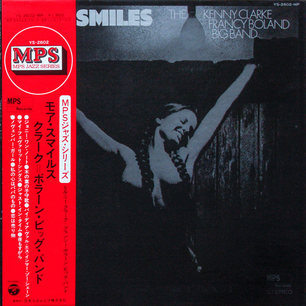 Image of Front Cover of LP - VG+/VG+ - THE KENNY CLARKE FRANCY BOLAND BIG BAND, More Smiles (MPS Records; YS-2602-MP, Japan 1972, Gatefold, Missing the OBI), ,  - 1125397E
