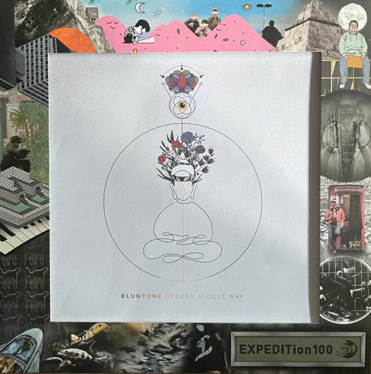 Image of Front Cover of LP - VG+/VG+ - BLUNTONE, Golden Middle Way (Vinyl Digital; VinDig537, Germany 2022, Cut outv slv, Numbered Limited Edition), , Limited edition of 100 hand-numbered copies, housed in a printed inner sleeve and an additional cutout sleeve` - 1145329S