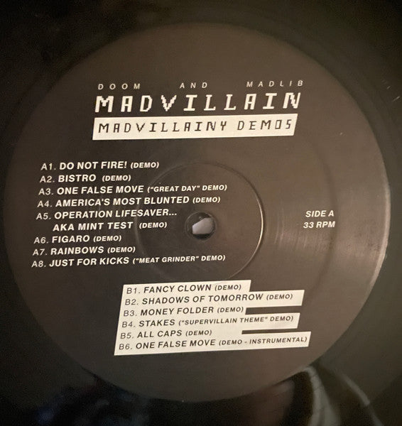 Image of Label Cover of LP - NEW/NEW - MADVILLAIN, Madvillainy Demos (Stones Throw Records; STH2196LP, US 2024 Reissue, Inner, MF DOOM), ,  - 0756088S