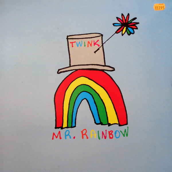 Image of Front Cover of 1215016C: LP - TWINK, Mr. Rainbow (Twink Records; TWK LP1, UK 1990)   VG/VG