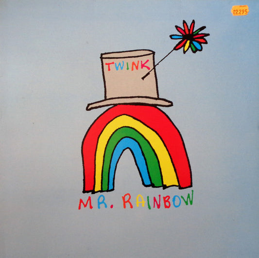 Image of Front Cover of 1215016C: LP - TWINK, Mr. Rainbow (Twink Records; TWK LP1, UK 1990)   VG/VG