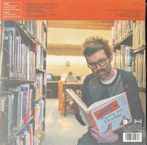 Image of Back Cover of Mini-LP - EX/EX - EELS, Gentle Souls 2021 KCRW Session (E Works Records; EWORKS 117, Europe 2021), Still In Opened Shrinkwrap,  - 1316770C