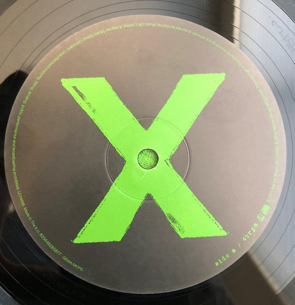 Image of Label Cover of 2x12" - EX/VG+ - ED SHEERAN, X (Asylum Records; 825646285877, Europe 2016 Reissue, Gatefold, 2 Inners, 45 RPM), Still In Opened Shrinkwrap With Hype Sticker,  - 1716689C