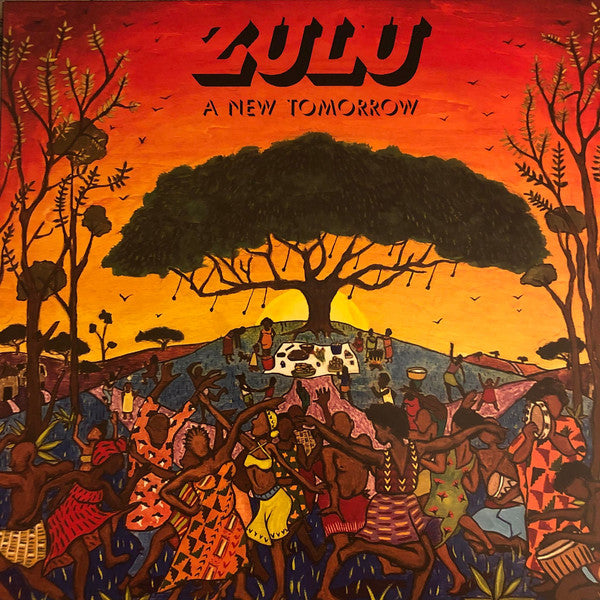 Image of Front Cover of 1215134C: LP - ZULU, A New Tomorrow (Flatspot Records; FSR66, US 2023, Insert, Canary Yellow Vinyl)   VG/VG+
