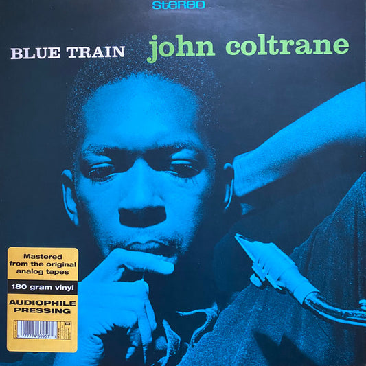 Image of Front Cover of LP - VG/VG - JOHN COLTRANE, Blue Train (Blue Note; ST-46095, UK 1997 Reissue, Stereo, 180 Gram), Sleeve lightly mottled,  - 0116378C