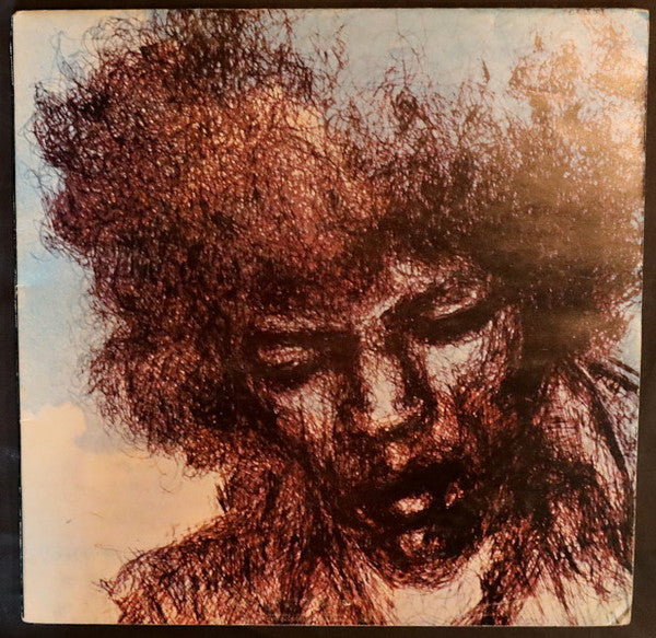 Image of Front Cover of 1225156E: LP - JIMI HENDRIX, The Cry Of Love (Track Record; 2408 101, UK 1971, Gatefold) A few light hairlines only. Sleeve has seam split at bottom of rear panel. Edgewear, ringwear, 2cm sticker removal tear on front.  VG/VG
