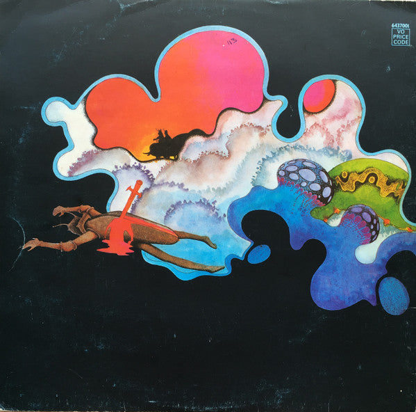 Image of Back Cover of 1225277E: LP - PETE DELLO AND FRIENDS, Into Your Ears (Nepentha ; 6437001, UK 1971) Vinyl Covered In Marks - Plays Surprisingly Well, Sleeve Has Heavy Ring, Edge And Overall Wear, Sticker Damage Which Has Been Coloured In, Taped Rear Seams, Writing On Front Sleeve And Labels  F/G
