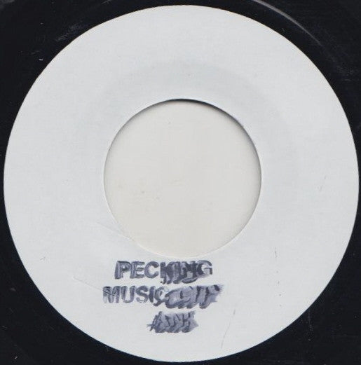 Image of Front Cover of 7" - VG/VG - TOMMY MCCOOK & THE SUPERSONICS, Our Man Flint / Ranglin On Bond Street (Peckings Records; PTIG 003, UK 2017 Reissue, White Label), Labels stamped in green; writing in marker and pen. Peckings stamped plain sleeve creased,  - 2916390C