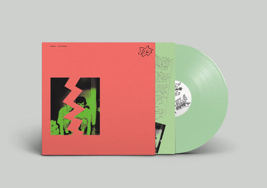 Image of Front Cover of 1215252C: LP - DAVID WEST, Jolly In The Bush (Tough Love Records; TLV145LPX, Europe 2022, Inner, Green Vinyl) Still in hype stickered shrinkwrap.  VG+/VG+