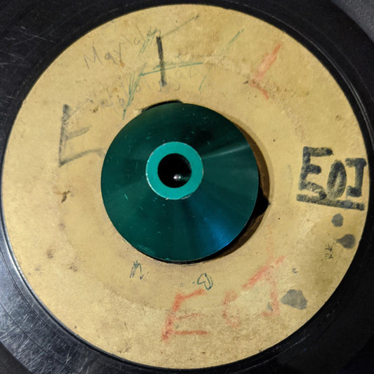 Image of Front Cover of 1225402E: 7" - THE MAYTALS, Helping Ages / Hallelujah (Rolando & Powie; , Jamaica 1960s, White Label)   /G+