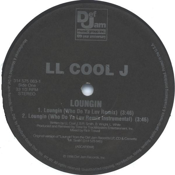 Image of Label Cover of 12" - EX/EX - LL COOL J, Loungin / Summer Luv (Def Jam Music Group Inc.; 314 575 063-1, US 1996), ,  - 2846151S