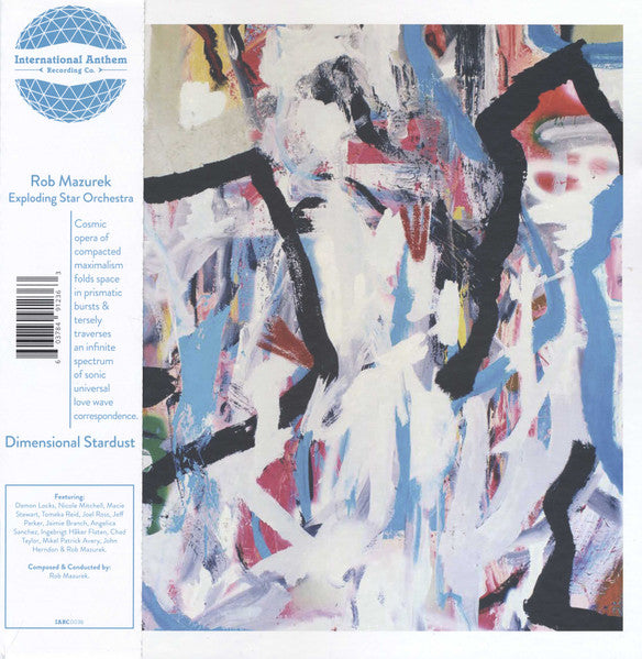 Image of Front Cover of LP - /VG+ - ROB MAZUREK / EXPLODING STAR ORCHESTRA, Dimensional Stardust (; IARC0036, Europe 2020, Gatefold, Inner), ,  - 2526111E