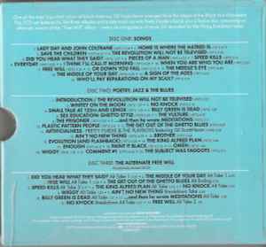 Image of Back Cover of 3xCD - VG+/VG+ - GIL SCOTT-HERON, The Revolution Begins (The Flying Dutchman Masters) (BGP Records; GILBOX 017, UK 2012, Box Set, Booklet), ,  - 4216064C