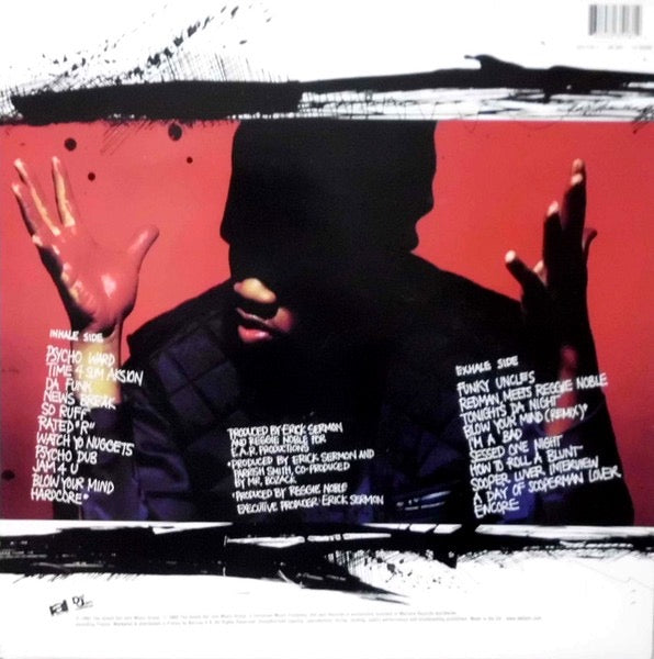 Image of Back Cover of LP - VG/G - REDMAN, Whut? Thee Album (Rush; 523 518-1, Europe 2000 Reissue, Inner), No. 22024,  - 3446290S