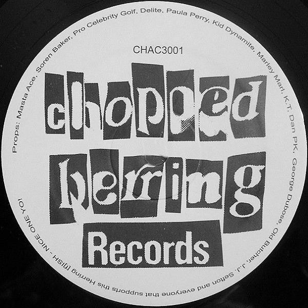 Image of Back Cover of 1345124S: 12" EP - MASTA ACE, Shelf Life Volume 1 (Chopped Herring Records; CHAC3001, UK 2013, Stickered plain sleeve.)   VG+/VG+