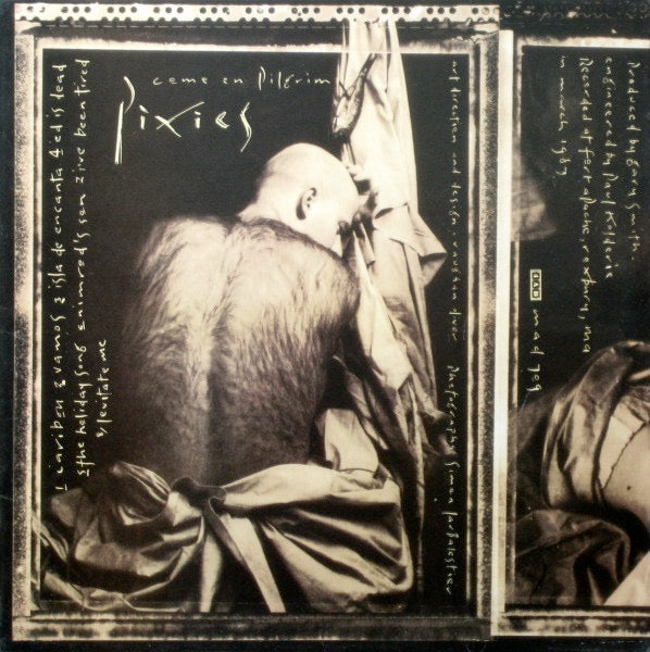 Image of Front Cover of Mini-LP - G+/EX - PIXIES, Come On Pilgrim (4AD; MAD709, UK 1987, MPO Pressing. Jack Adams cut), Water Damage To Sleeve,  - 1026263E
