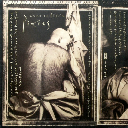 Image of Front Cover of Mini-LP - G+/EX - PIXIES, Come On Pilgrim (4AD; MAD709, UK 1987, MPO Pressing. Jack Adams cut), Water Damage To Sleeve,  - 1026263E