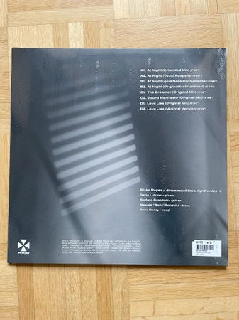 Image of Back Cover of 2x12" - EX/EX - BLAKE REYES, Vernacular (Axis; AX113, US 2023), Opened Instore,  - 1315200C