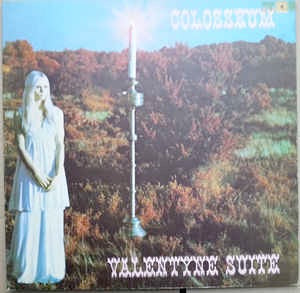 Image of Front Cover of 2324335E: LP - COLOSSEUM, Valentyne Suite (Bronze; HELP 4, UK 1972 Reissue, Gatefold, Pink Writing, "STEREO" below the label cat#)   VG/VG