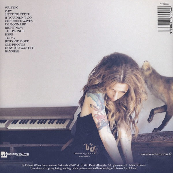 Image of Back Cover of 2xLP - VG+/VG+ - KENDRA MORRIS, Banshee (	Na ve; ND70004, 	France 2014, Gatefold, 2 Inners, Incl CD.), ,  - 2745173S