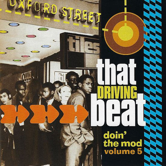 Image of Front Cover of CD - VG/VG+ - VARIOUS, Doin' The Mod Volume Five - That Driving Beat (Castle Music; CMRCD 757, UK 2003, Jewel Case), Creased Insert,  - 0216063C