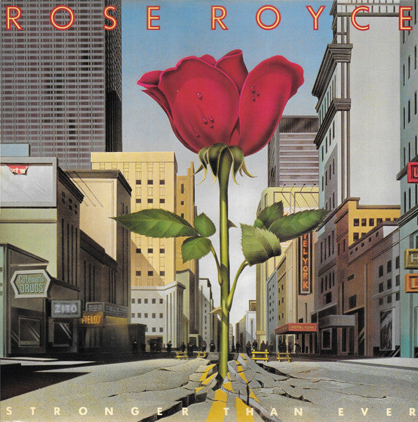Image of Front Cover of LP - VG+/VG+ - ROSE ROYCE, Stronger Than Ever (Epic; EPC 85634, UK 1982), Nice clean copy!,  - 3716124C