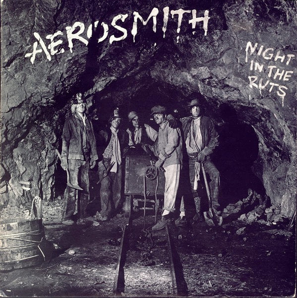 Image of Front Cover of LP - VG+/VG+ - AEROSMITH, Night In The Ruts (CBS; S CBS 83680, UK 1979, White Label, Picture Sleeve), ,  - 1325409E
