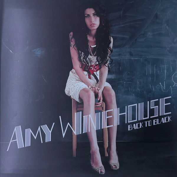 Image of Front Cover of LP - VG+/VG+ - AMY WINEHOUSE, Back To Black (Universal Records; 173 412 8, Europe Reissue, Inner, 180 gram, STU Etched in Run Out Side A), ,  - 2826308E
